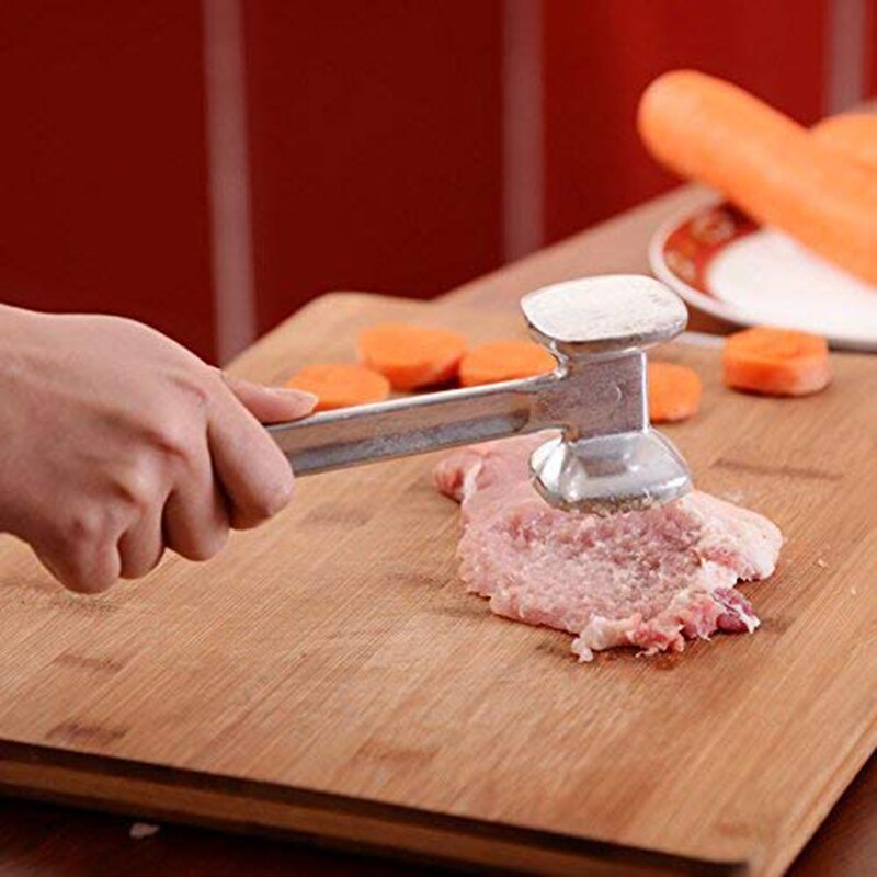 Thuis Enkele Side Hamer Aluminiumlegering Steak Hamer Grenen Vlees Hamer Karbonade Hamer Enkelzijdig Karbonade Hamer