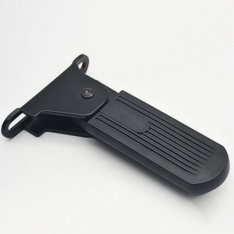 1pair Electric Moped Front Pedal Scooter Front Foldable Pedal Leg Support Pad Thickened Steel Plate Ebike Accessories