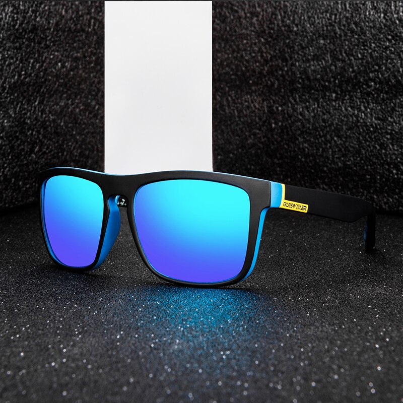 QUISVIKER gafas de sol polarizadas gafas de sol para hombres y mujeres gafas cuadradas para hombres gafas de conducción Retro Vintage UV400