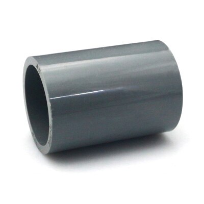 fast grå pvc rørfittings diy rett albue som tee koblinger plast skjøt rør kobling adapter 3/4/5/6 veier: Rett / Indre dia .25mm