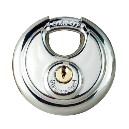 Stainless Steel Disc Padlock Anti-theft lock for home office