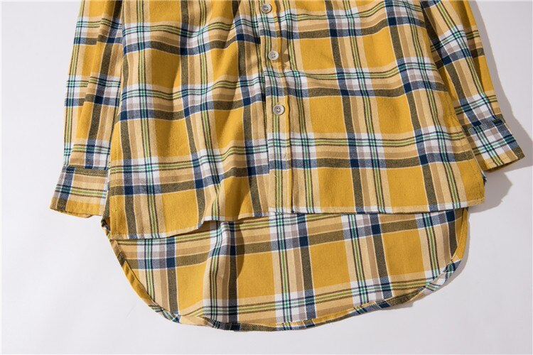 Chemises fantaisie pour hommes, vêtements Tartan à carreaux, chemise hawaïenne Justin Bieber, High Street Fog étendu,