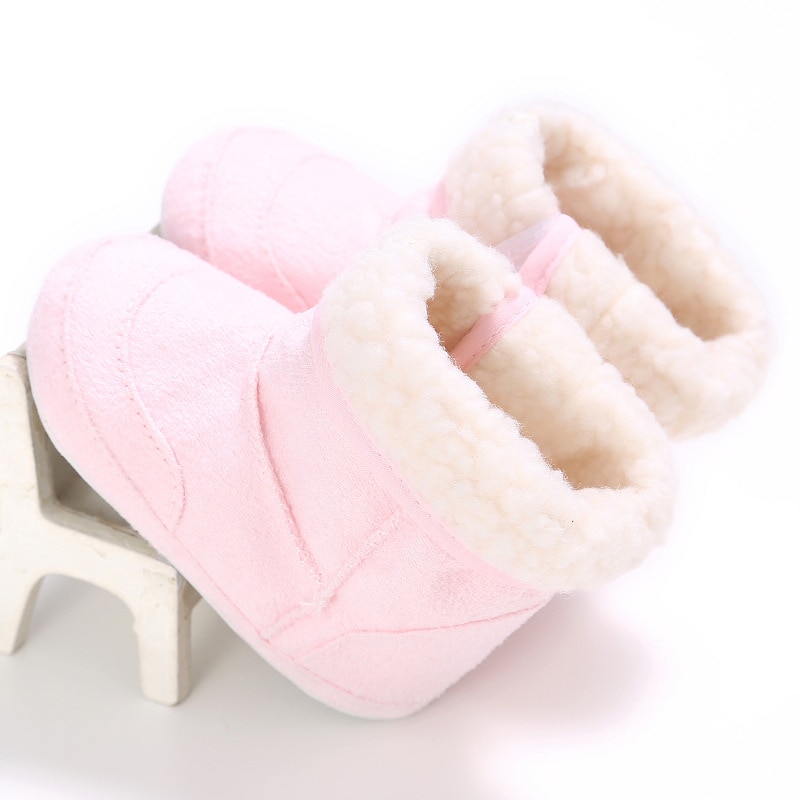 DOGEEK Neueste Baby Kleinkind Schuhe Winter 0-1 Jahre alt Mehrfarbige Schuhe Junge Mädchen Stiefel Nicht-Unterhose Unterseite warme Schnee Stiefel Baby Schuhe