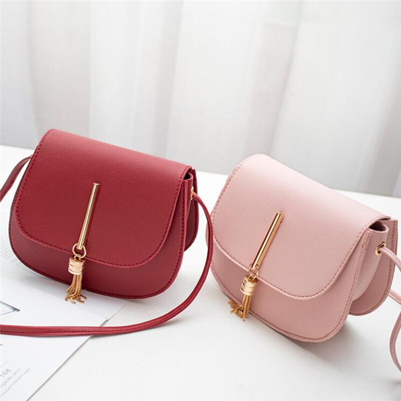 Mini sac à bandoulière en cuir PU pour femmes et filles, fourre-tout à la