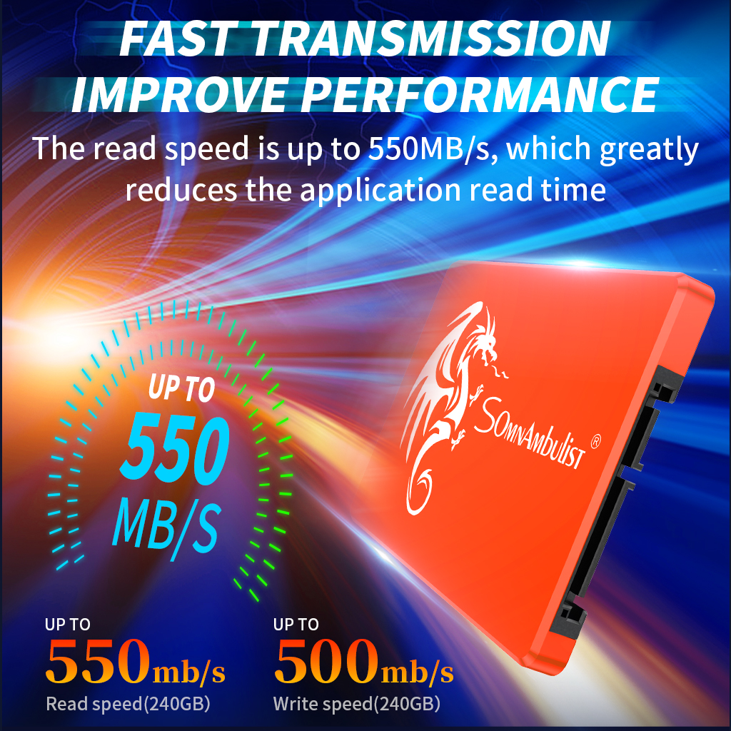 Interne Harde Schijf Ssd Orange Sata3, 120Gb 240Gb 480Gb 960Gb, 2.5 Inches, solid State Harde Schijf Sata3 2Tb