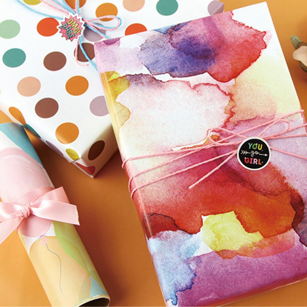 Wrapping Paper Art Paper Wrapping Paper Easy to Wrap Practical Birthday Wrapping Paper Decor