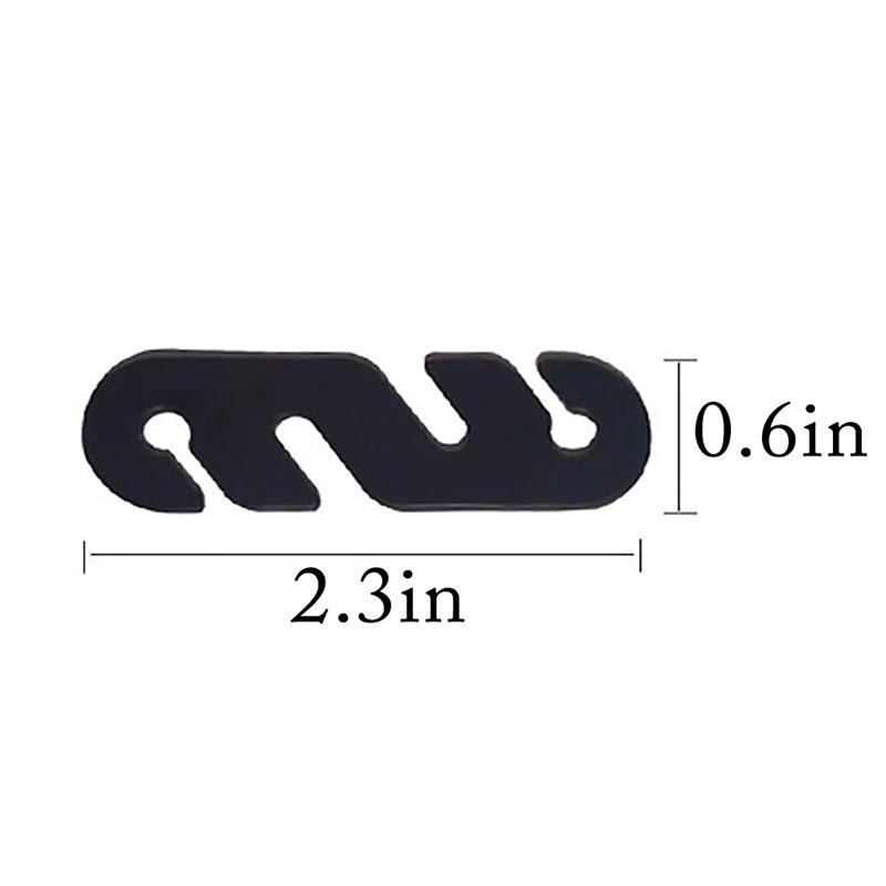 Crochet de sangle d'oreille pour masque, 20 pièces, Anti-serrage réglable, poignées d'oreille pour masque, boucle de sangle, bouton de support de réglage