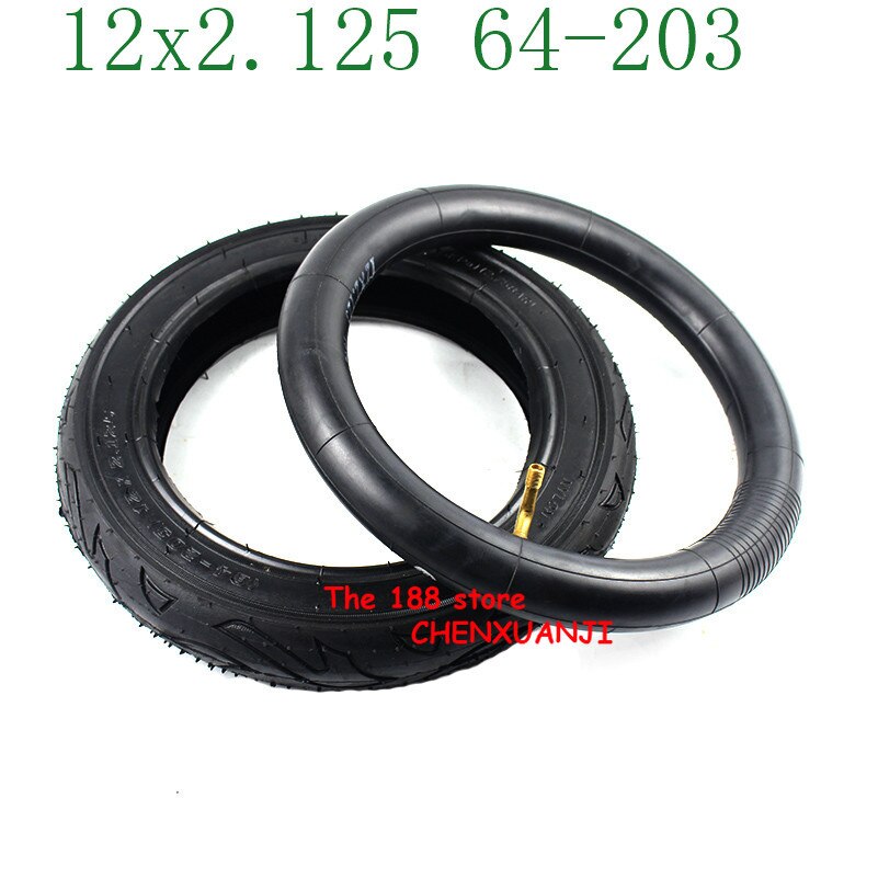 12x2.125 64-203 tire 12" Bike Bicycle Scooter Stroller Tires inner tubes 12 x 2.125 12x1.75 tyres 12 1/2 x 2 1/4 wheel tire