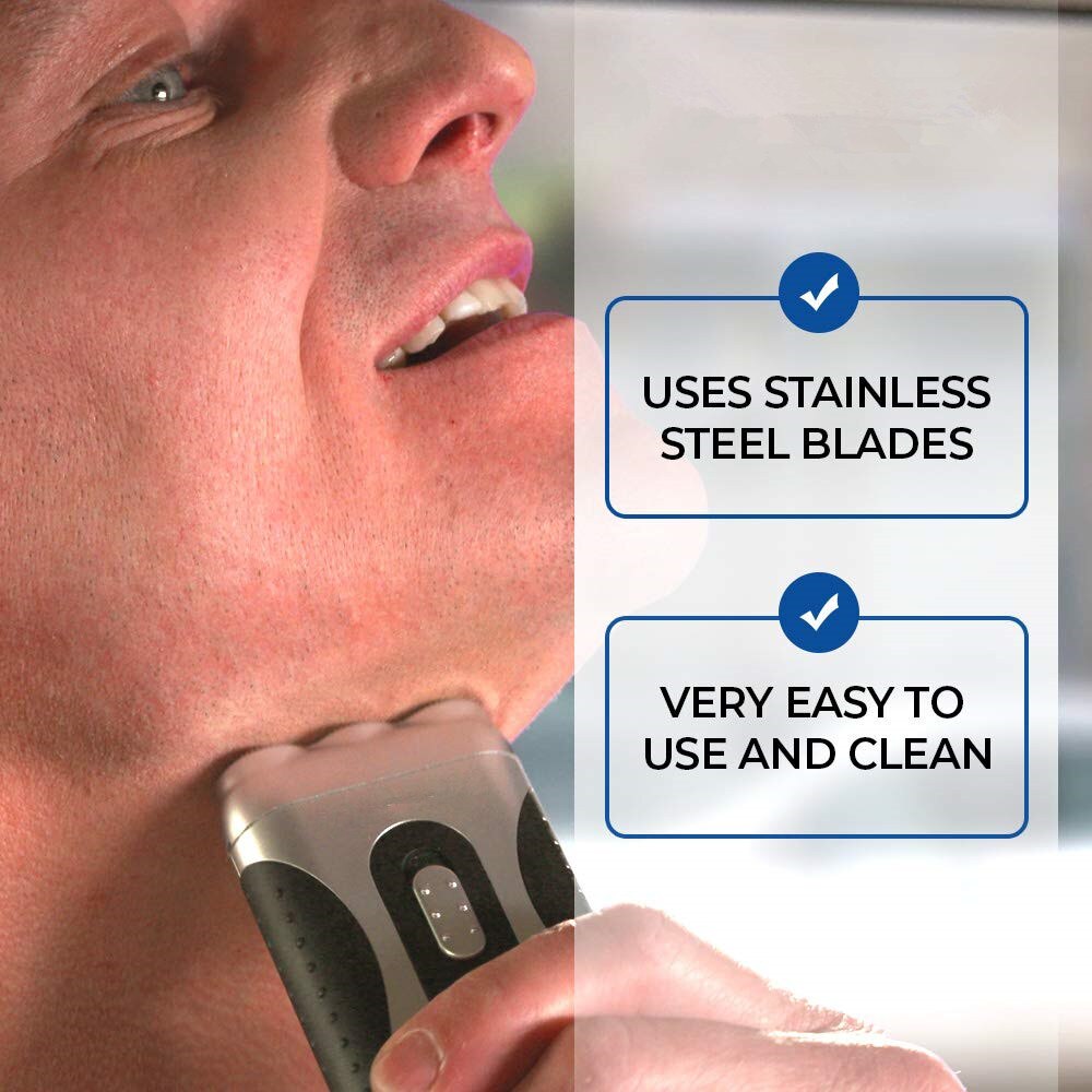 Tac Shaver Razor Shaving Machine Electric Shaver For Men Beard Waterproof Razor's Machine For Shaving Hair Trimmer as TV