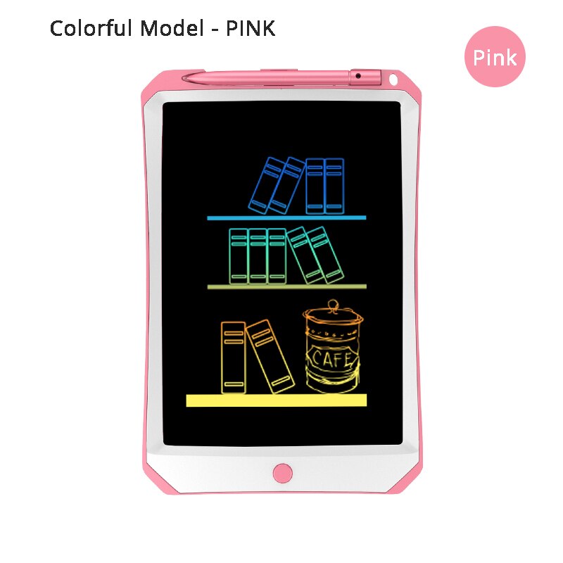 Aibevi LCD Writing Tablet 11 inch Digital Drawing Tablet Colorful Screen hand-painted board Multicolour E-Writing Tablet for Kid: Colorful Pink