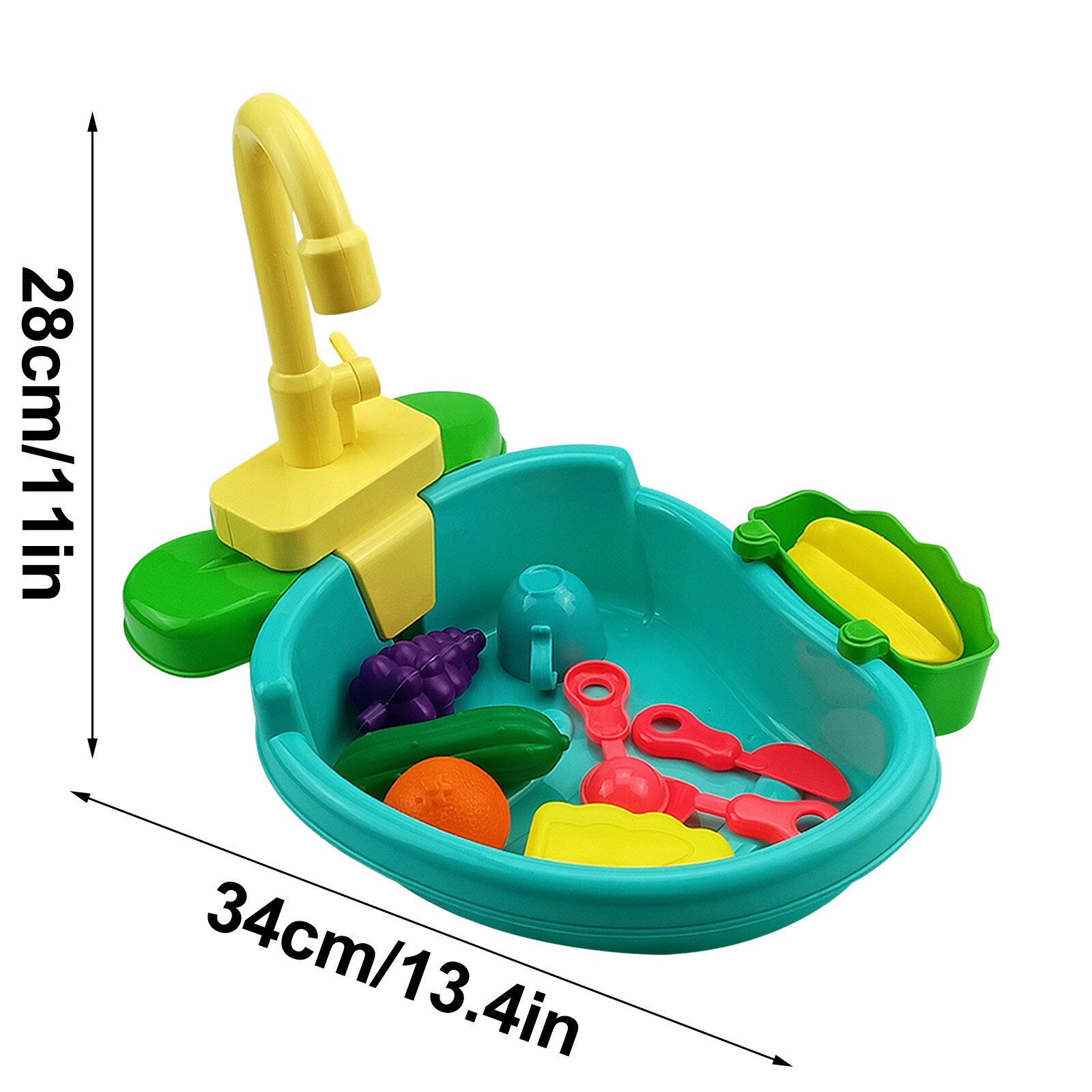 Keuken Speelgoed Sink Met Running Water Speelgoed Voor Kinderen Educatief Cadeaus Voor Meisjes Jongens Enfant Jouet Keuken Cozinha Infantil: A