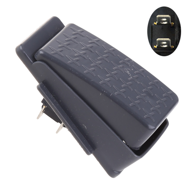 Coche eléctrico Universal para niños, 6V /12V, acelerador, Pedal, reinicio, interruptor de Control: Blanco