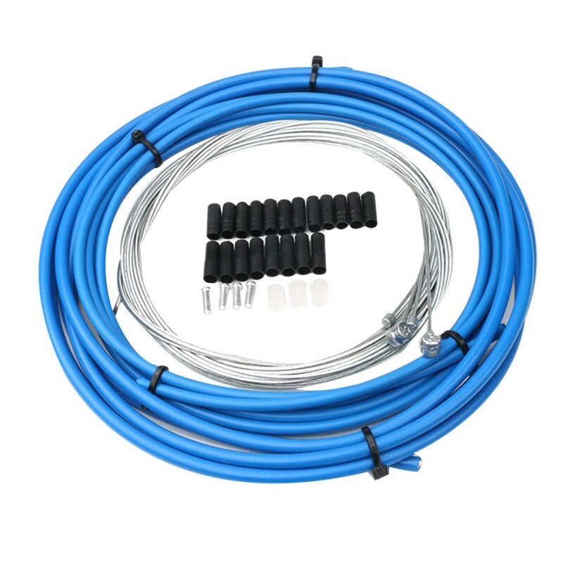 Mountain Road Bike Bicycle Brake Cable Gear Front Rear Brake Shift Set Tube Kits Inner Outer Cycling Accessories