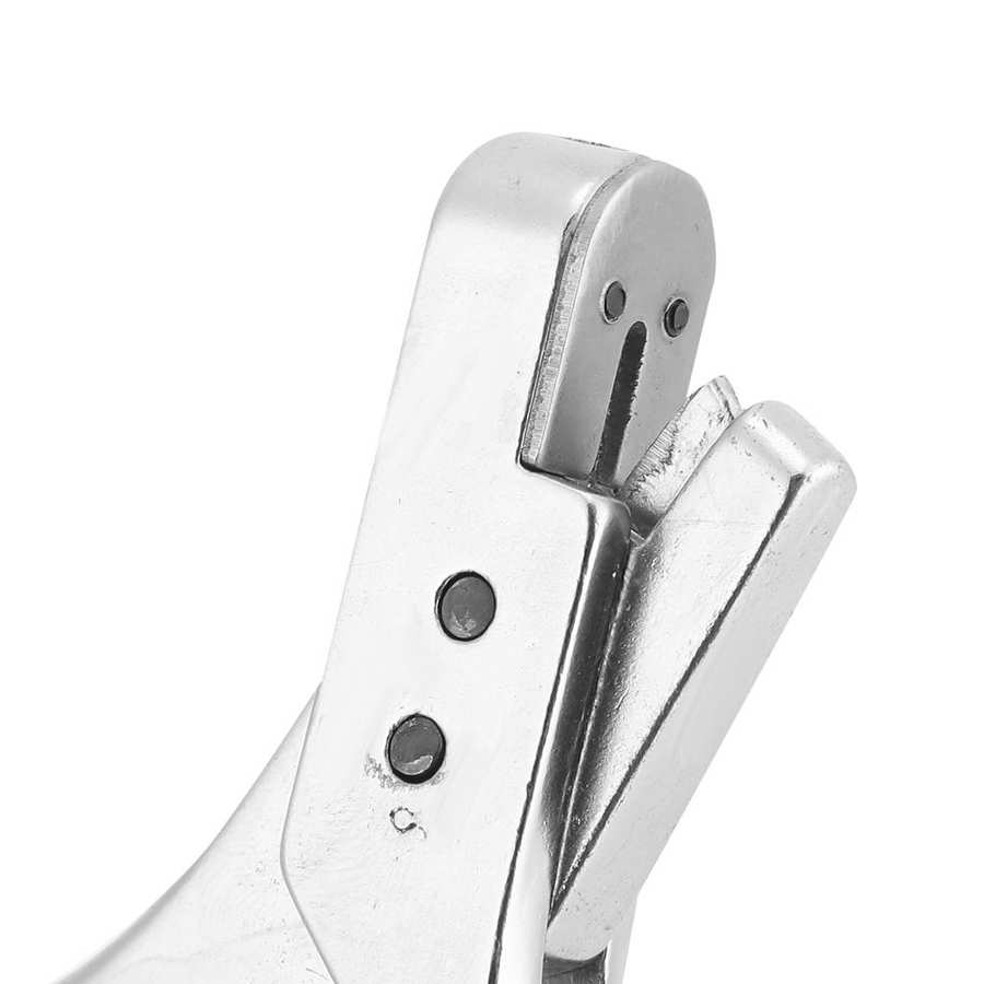 1Pc Metal Watch Incision Notching Cutting Pliers Watch Leather Strap Belt Notching Tool Watch Repair Tool for Watchmakers Silver