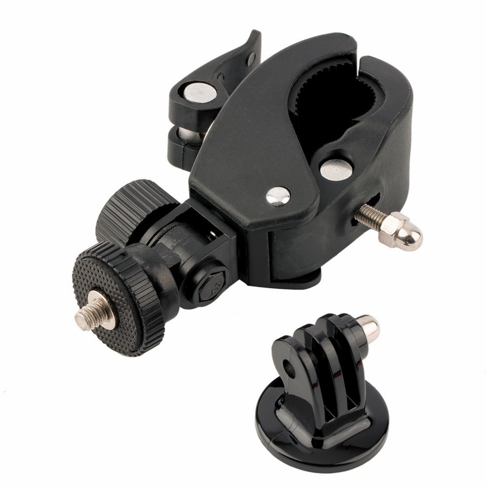 Guidon caméra tige de selle pince arceau support + adaptateur de montage pour Hero3 +/3/2