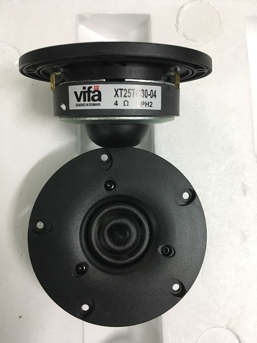 2 Stuks Originele Denemarken Vifa Magneet Tweeter XT25TG30 Een 04 D-10 4Mm 4 Euro 120W Opening 70Mm magneet Tweeter