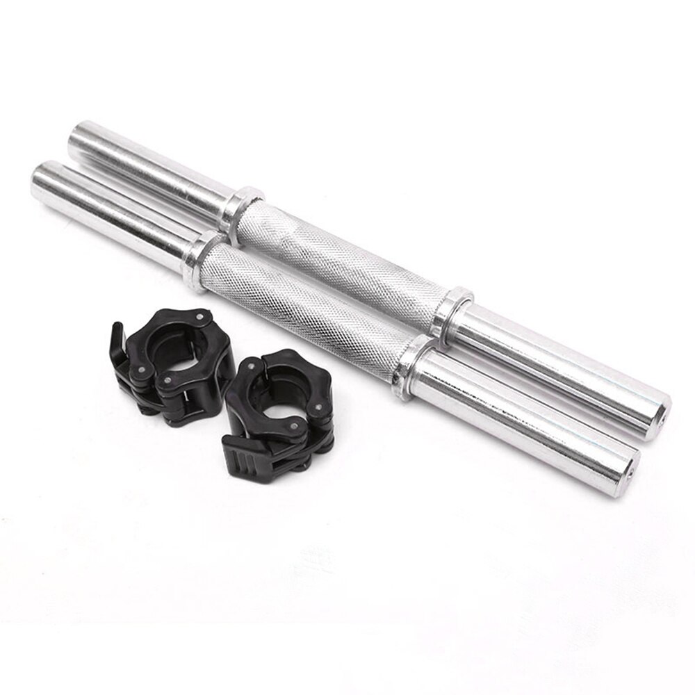 Barbell Clamp 1 Pair 25mm Dumbbell Collars Lock Plastic Buckle for Fitness Gym