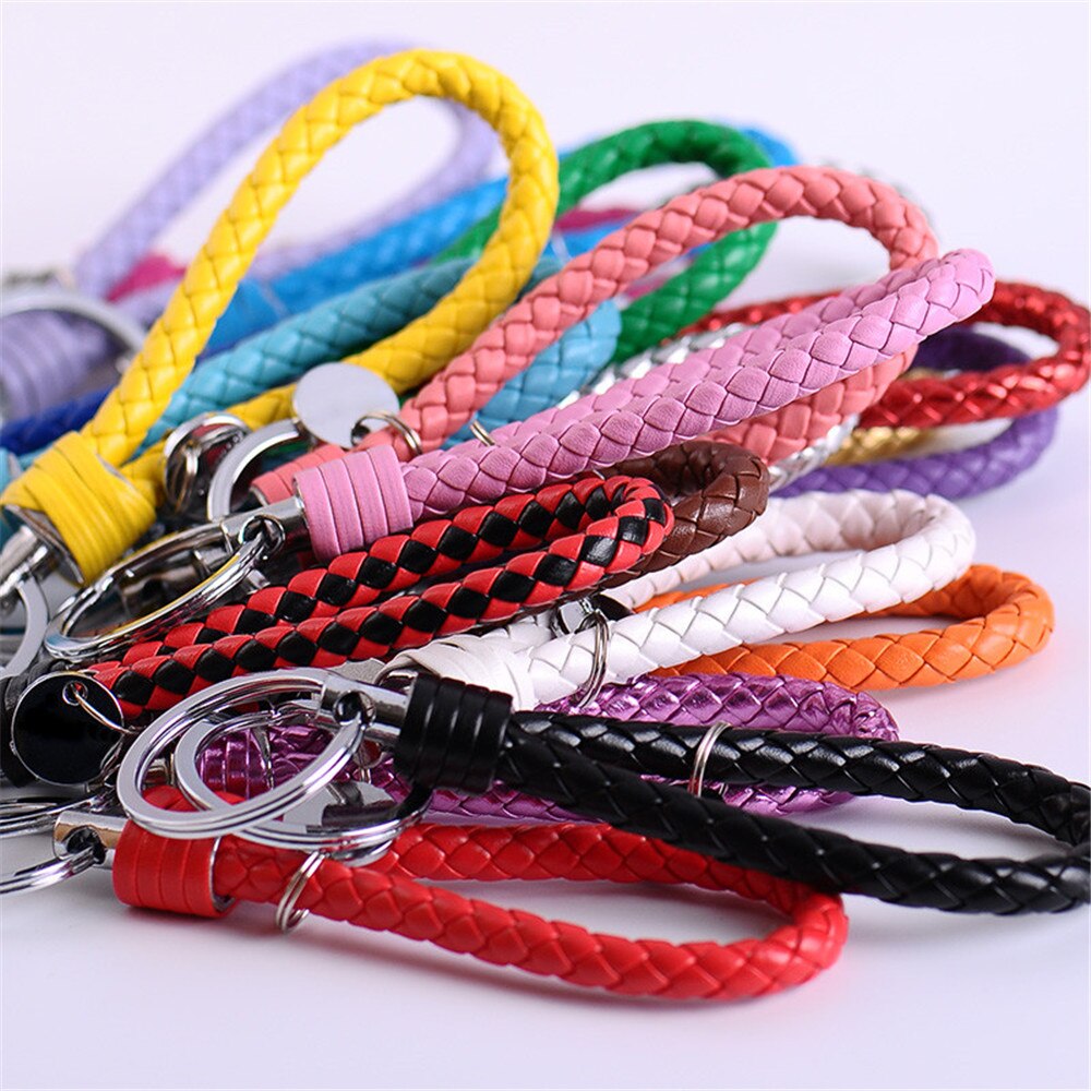 Porte-clés en cuir tressé en forme de voiture, pendentif, corde, diy, pour lexus  is350 gs430 rx400h rx330 is250 es330