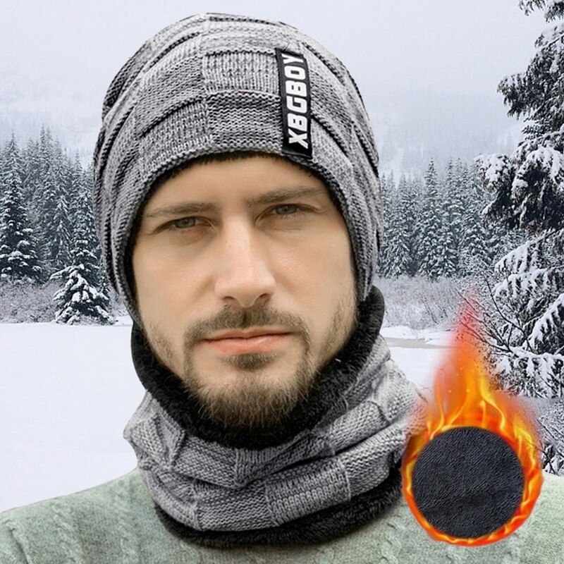 Brand Skullies Beanies Men's Winter Hats For Men Scarf Knitted Hat Cap Winter Beanie Hat Beany Male Homme X Gorro Bonnet Caps: A3