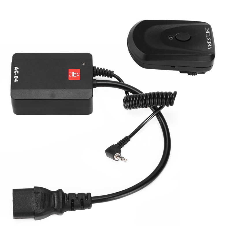 Draadloze Afstandsbediening Flash Trigger Ontspanknop AC110 ‑ 240V 4 Kanaals Draadloze Studio Flash Trigger Remote Flash Trigger Ontvanger