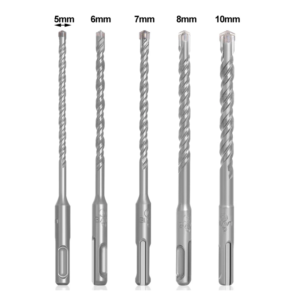 5mm 6mm 7mm 8mm 10mm 12mm SDS Plus scie cloche perçage 110mm 160mm forets à percussion électrique pour mur béton brique maçonnerie Bit