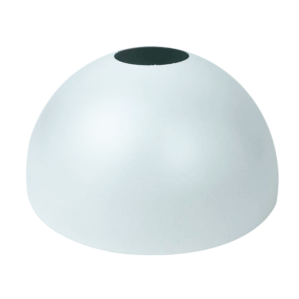 150Mm Halve Cirkel Lampenkappen Alleen Voor Hangende Hanglamp Metalen Ijzeren Zwart Verlichtingsaccessoires Voor Thuis Muur & Tafellamp: WHITE