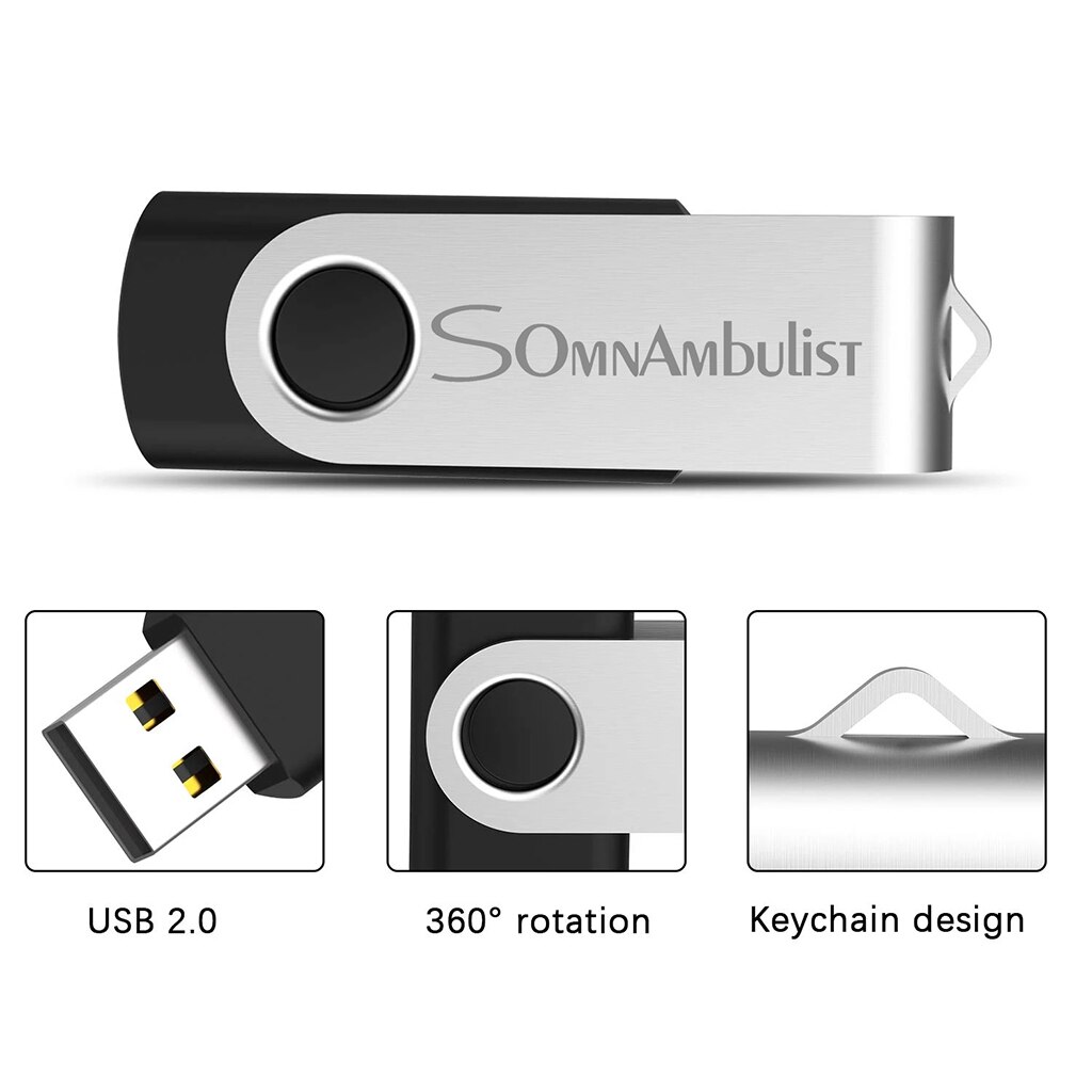 Somnambulist Pen Drive 32Gb 64Gb 128Gb Hoge Snelheid Usb2.0 Voor Pc Mobiele Mini Pen Drive 16Gb 32Gb Usb Flash Drive 64Gb 8Gb 4Gb