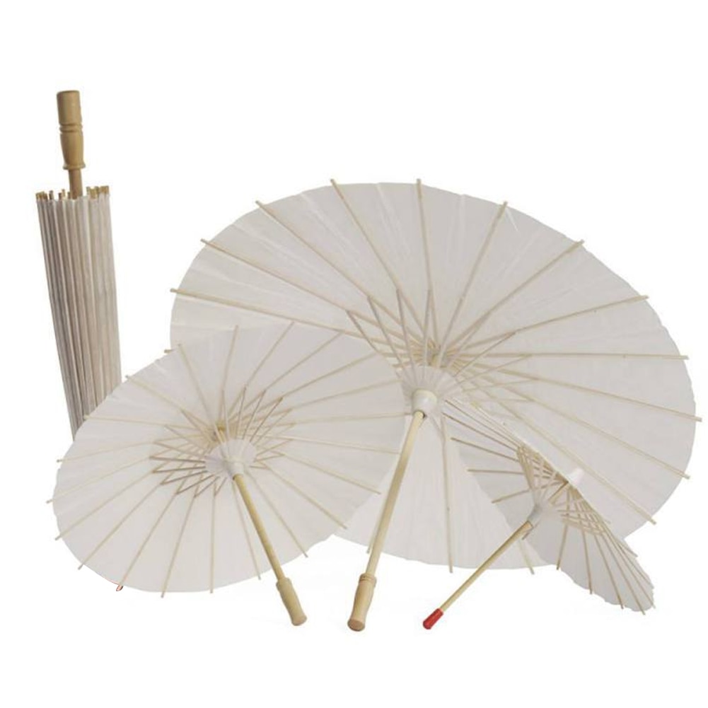 Kinesisk vintage diy papir paraply fotoshoot parasol dans rekvisitter olie papir paraply
