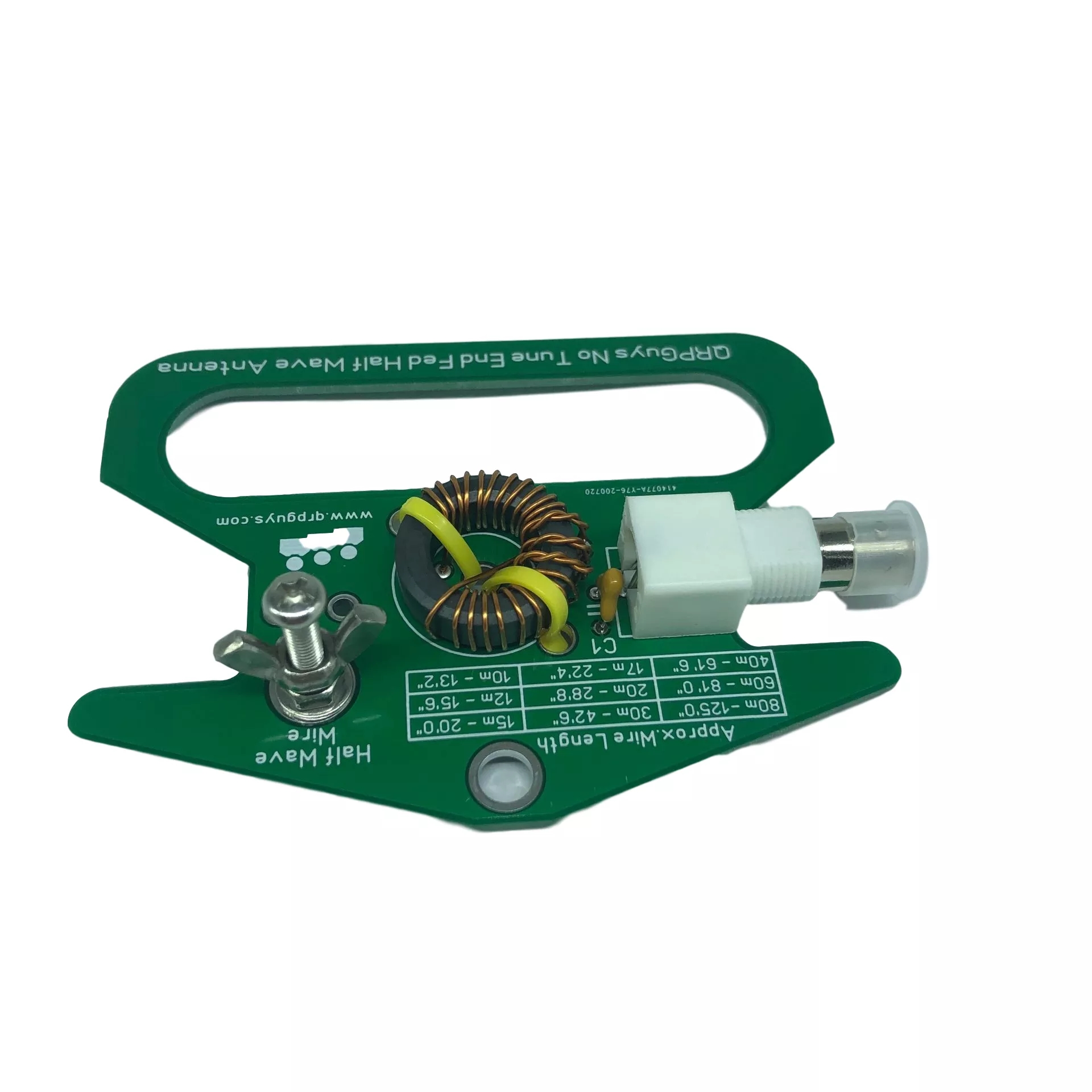 DIY Portable No Tune End Fed Half Wave Antenna 50Ohm Single-Band 80M-10M End-Feed Half-Wave Linear Antenna