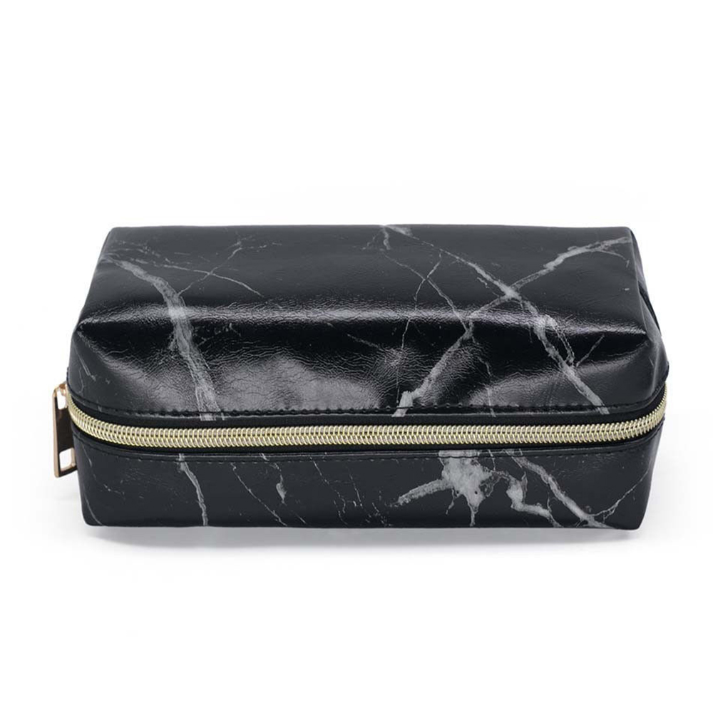 Di modo Kosmetyczka Marmo Sacchetto di Trucco Delle Donne necessaire feminina Tote Portatile Borsa Da Toilette Organizzatore Beauty Case Cosmetic Bag