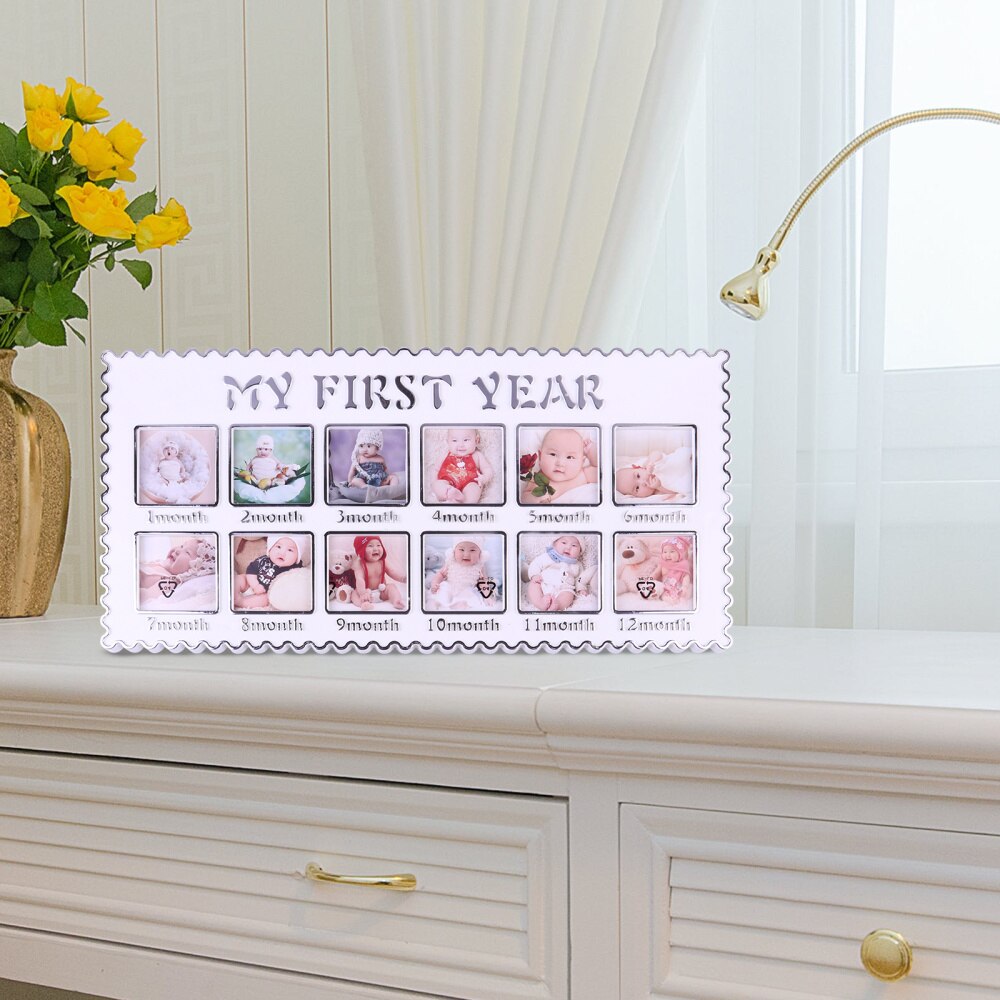 Picture Frame My First Year Photo Frame Photo Moments Keepsake Photo Frame