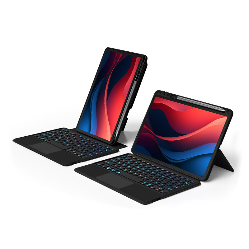 AJIUYU Touchpad Toetsenbord Voor Lenovo Xiaoxin Pad 2024 11 TB-331FC Case Tab M11 TB-330FU 11 Inch Afneembare Magic toetsenbord Cover: Eighteen