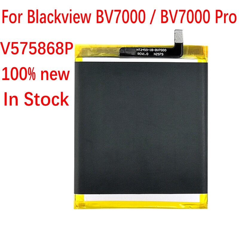 100% Original 3500mAh BV 7000 Battery For Blackview BV7000 / BV7000 Pro V575868P Phone Latest Production+Home