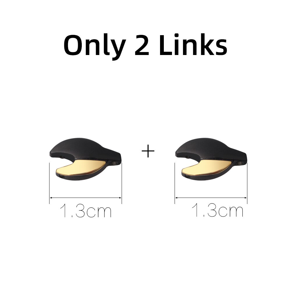 Cienki4U B379 bransoleta ze stali nierdzewnej bransoletka przeciw zmęczeniu dla kobiet mężczyzn magnetyczna bransoletka lecznicza: 2 Links