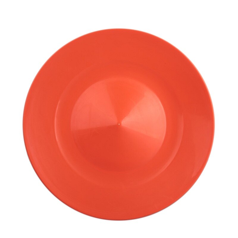 1 pz/set piastre rotanti giocoleria puntelli disco rotante prestazioni puntelli giocattoli da esterno: Orange