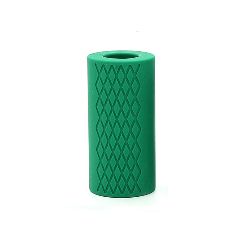1 mancuernas gruesas, agarres de mancuerna, tirador de barra, soporte de levantamiento de pesas, almohadilla protectora antideslizante de silicona para la construcción del cuerpo: Marrón