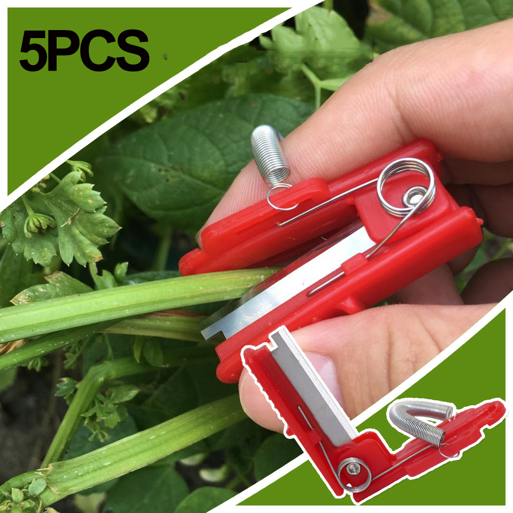 Multifunktions Daumen Messer Garten Pruner Obst Picking Gerät Sichere Obst Klinge Werkzeug Schneiden Klinge Ringe Finger Schutz Catcher: Brown