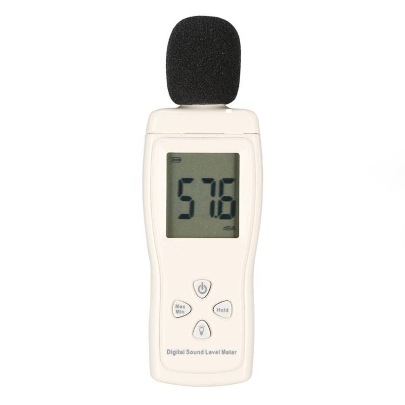 AS804 Digital Sound Level Meter 30-130db Decibel Meter Noise Monitoring Tester Smart Sensor Noise DB Detector Analyzer