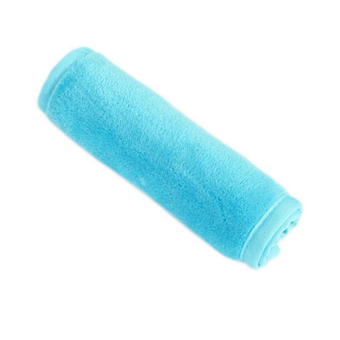 1 Uds toallas de limpieza Facial reutilizables de microfibra paño removedor de maquillaje limpieza y belleza herramientas: Azul