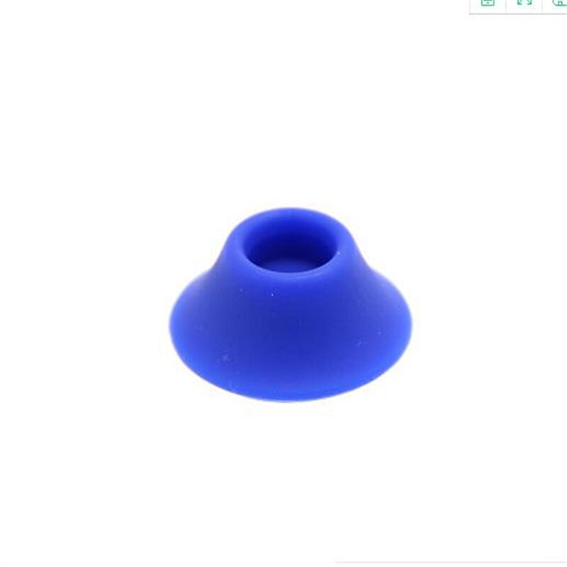 1PC Atomizer Pen Holder Silicone Suction Desk Stand gel pen ballpoint pen sucker silicone holder stand pencils holder office: Blue