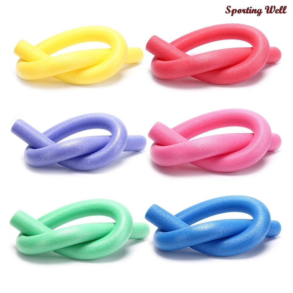 1 PC hollow Flexible Swimming Swim Pool Water Float Aid Woggle Noodles Useful for Adult and Children Over 5 Years Old