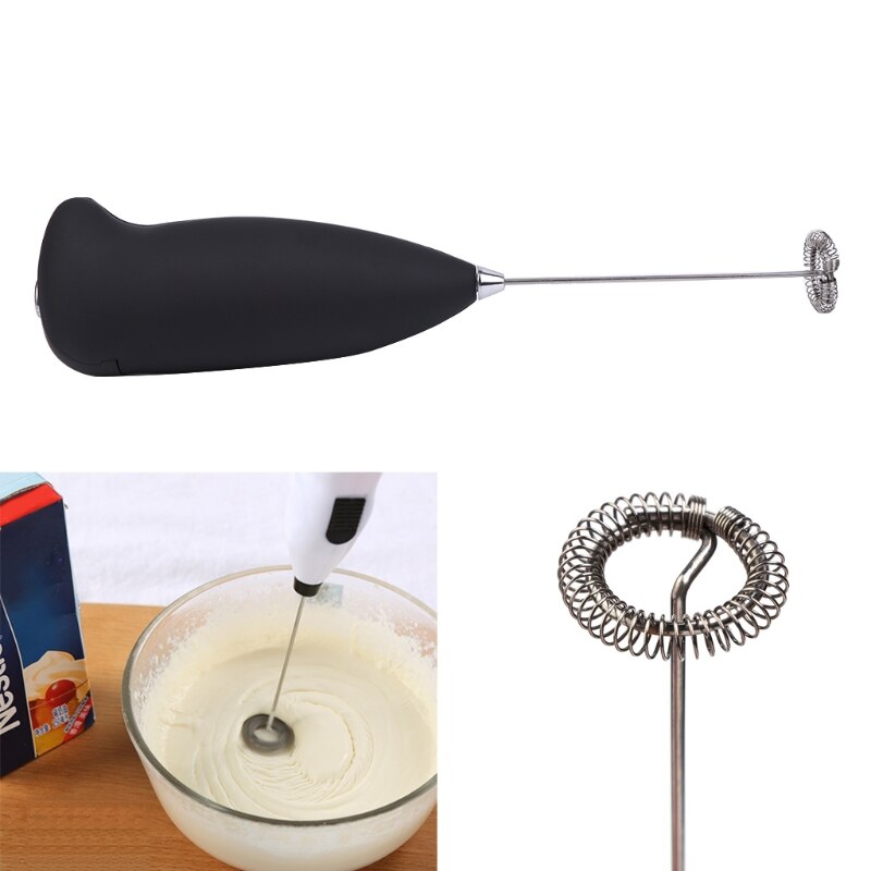 Mini Electric Milk Frother Foamer Whisk Mixer Stirrer Egg Beater Kitchen Tool