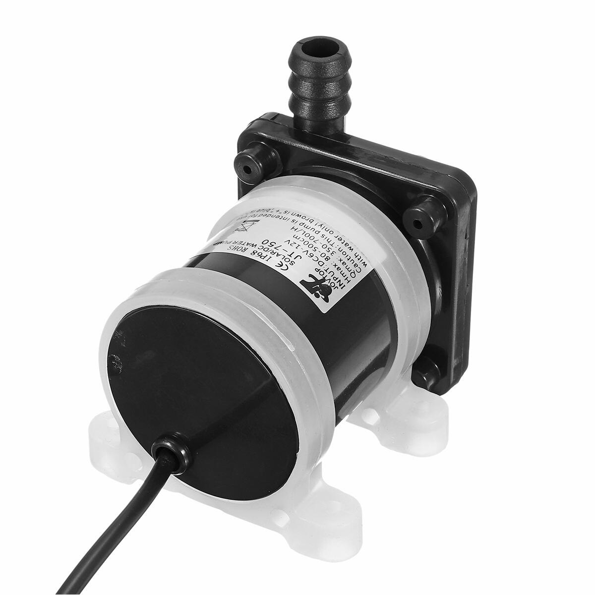 DC 12V Electric Powered Water Pump Motor 700L/H Brushless Magnetic Submersible Water Pumps