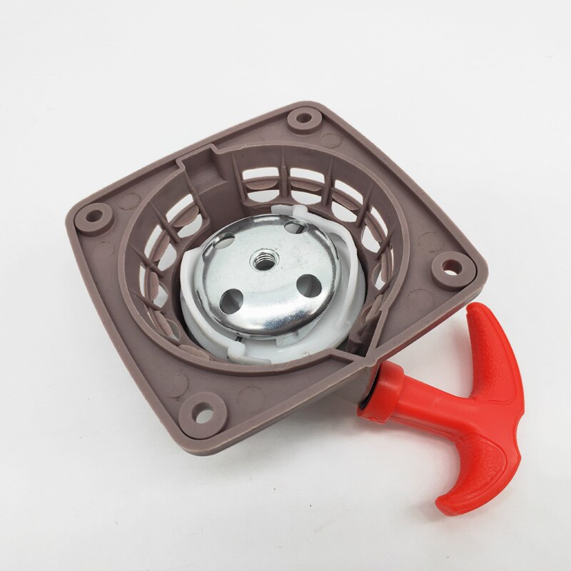 Rewind Recoil Starter Pulley Plate Kit For 139 Engine Motor 4 Stroke Brush cutter Trimmer 139F 34.6cc Lawn Mower Spare Parts