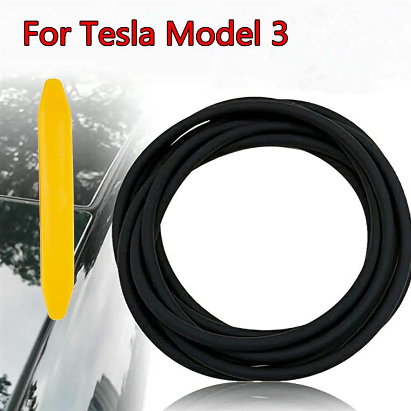 Windshield Roof Wind Guard Noise Lowering Reduction Seal Kit Fit For Tesla Model 3 Damping Sealing Ring Strip