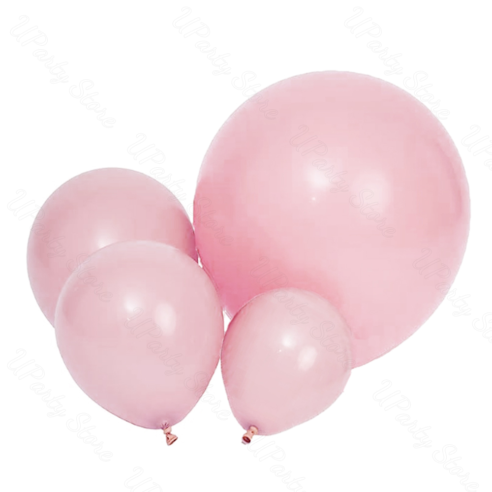 Globos rosa polvoriento de 5/10/12/18 pulgadas, rosa Retro, rosa fuerte, Pastel, rosa claro, globos para cumpleaños, boda, Baby Shower, decoración de: Marble / 7inch