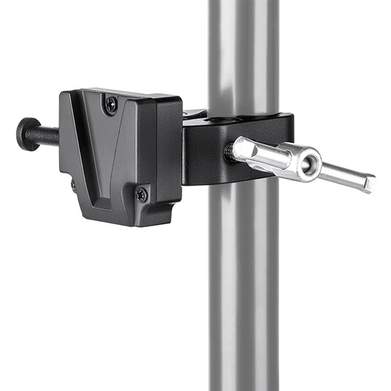 V-Mount Battery Adapter with Clamp for Mounting to Light Stand Tripod for V-Mount Battery to Light Stand or Tripod