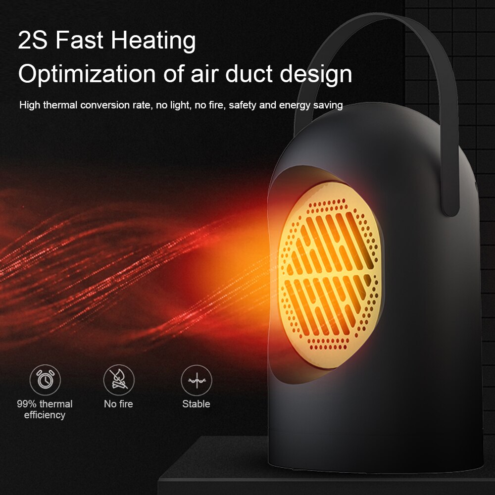 Tragbare Heizung Fan Mini Hause Büro Heizung Kleine Schnelle Heizung Thermostat Schüler Schreibtisch Heizung Elektrische Raum Heizung