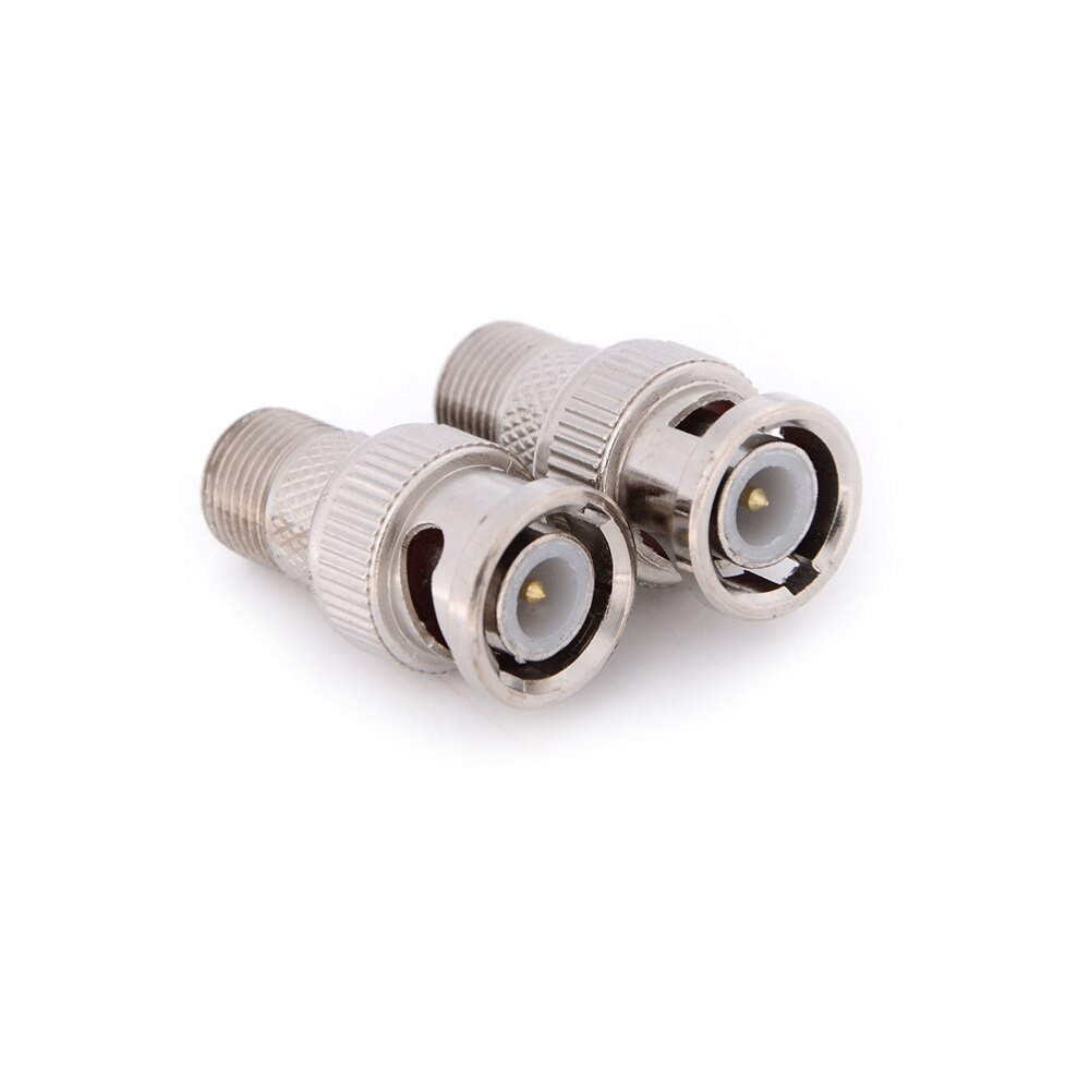 10 Stuks Bnc Stekker Naar F Vrouwelijke Connector Koppeling Jack Adapter Coax