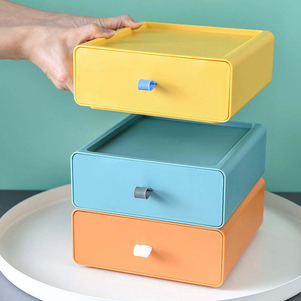 1Pc Office Desktop Multi-Layer Storage Box Drawer ... – Vicedeal